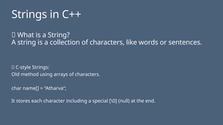 data strutcure and oops concept in cpp . | PPTX