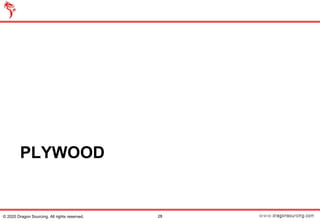 PLYWOOD
28© 2020 Dragon Sourcing. All rights reserved.
 