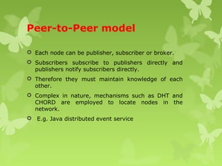 Distributed System-Multicast & Indirect communication | PPT