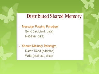 Distributed System-Multicast & Indirect communication | PPT