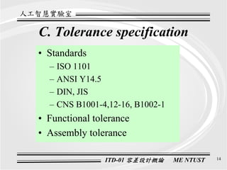 Ds 001 Introduction To Tolerance Design Itd 01