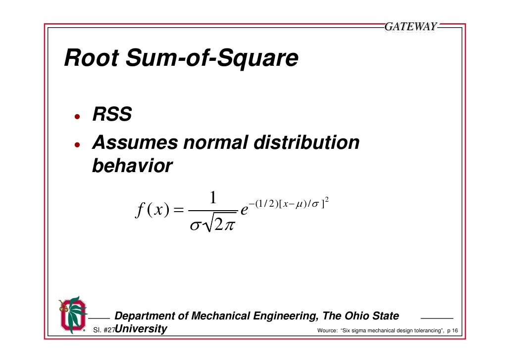 Ds-005-Tolerance Design