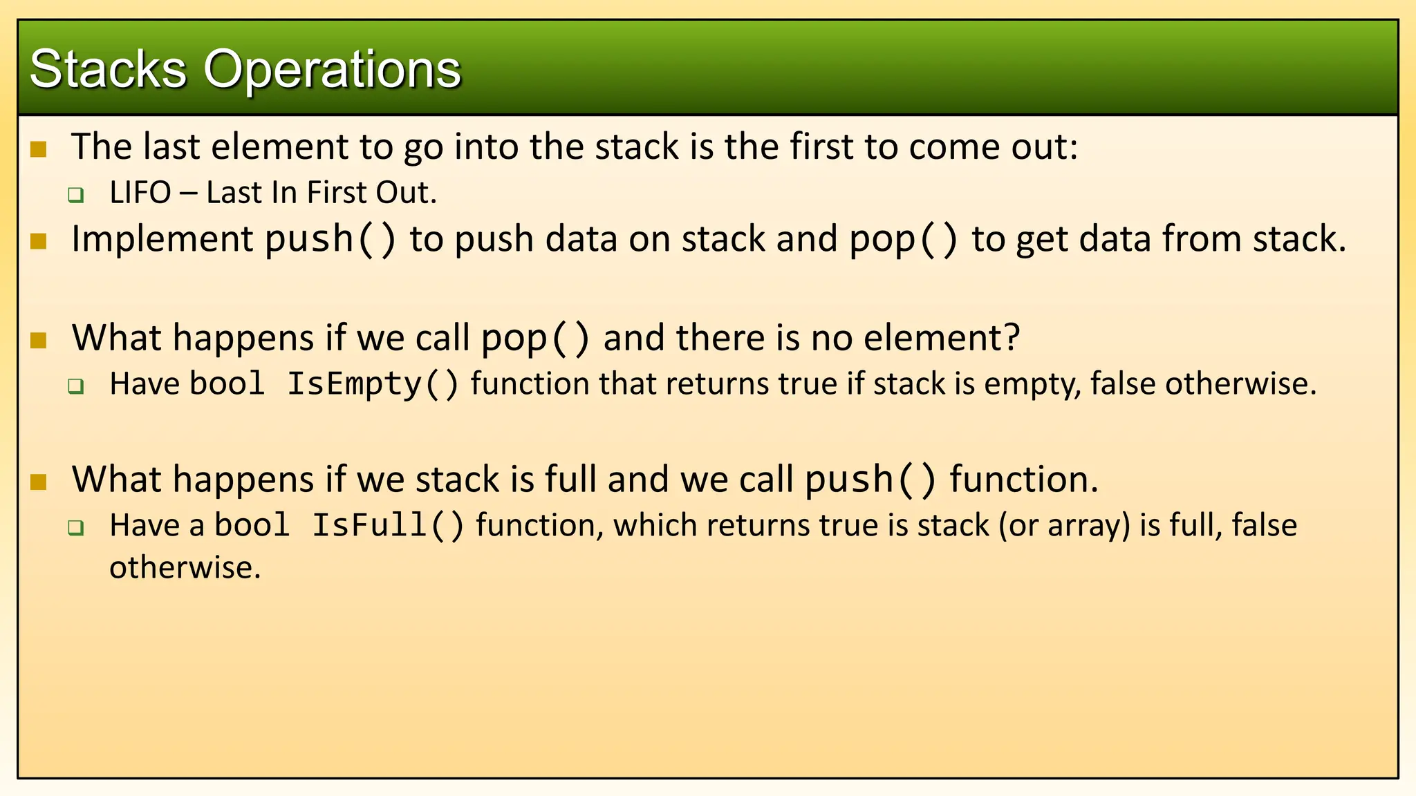 Data Structures and Agorithm: DS 06 Stack.pptx