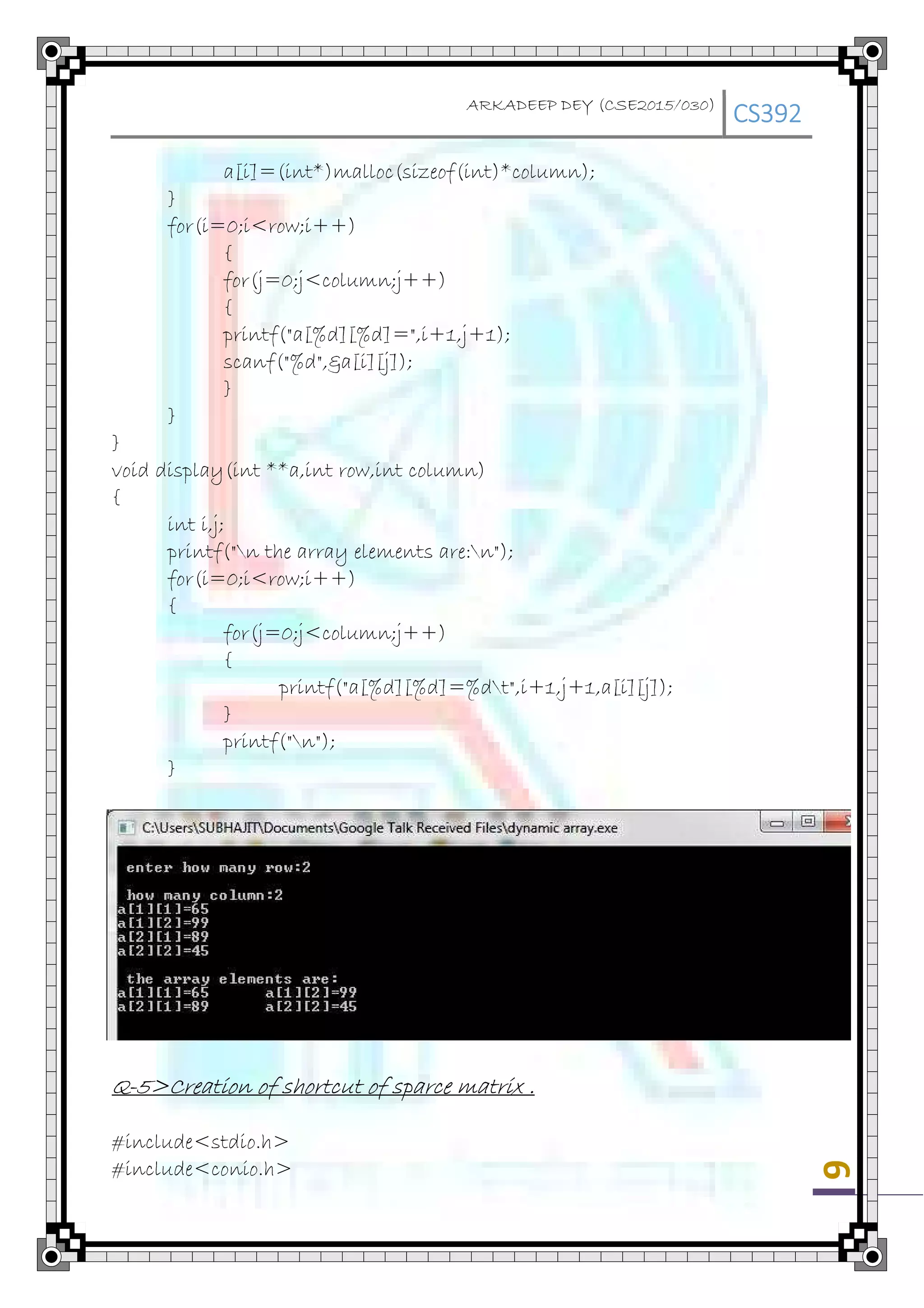 Data Structure in C Programming Language | PDF
