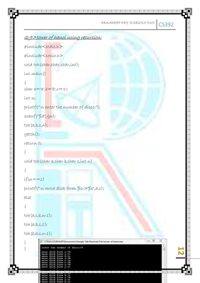 Data Structure in C Programming Language | PDF