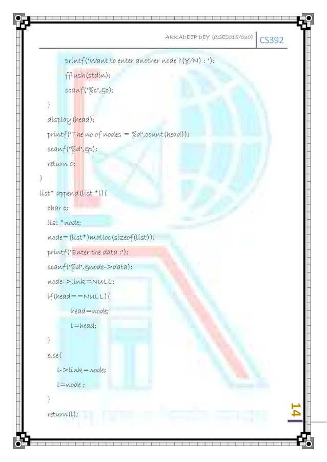 Data Structure in C Programming Language | PDF