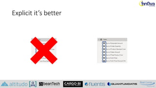 Explicit it’s better
 