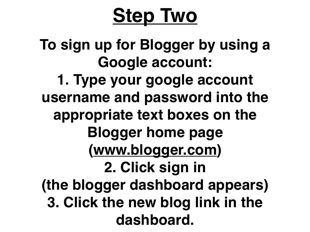 Creating a Blog