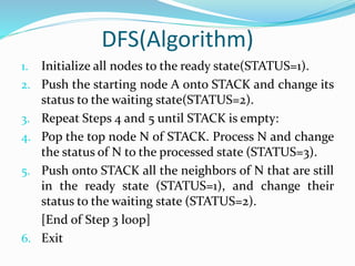 Data Structure and Algorithms Graph Traversal | PPT