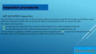 Mskip Inspection DS1 training drill pipe presentation 2025 | PPTX