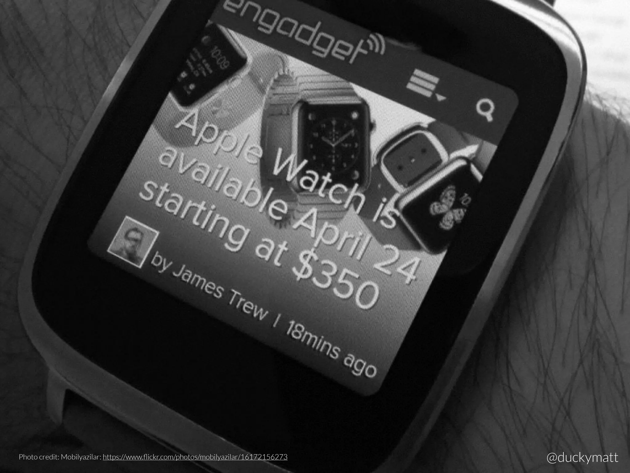 Photo credit: Mobilyazilar: https://www.ﬂickr.com/photos/mobilyazilar/16172156273 @duckymatt
 