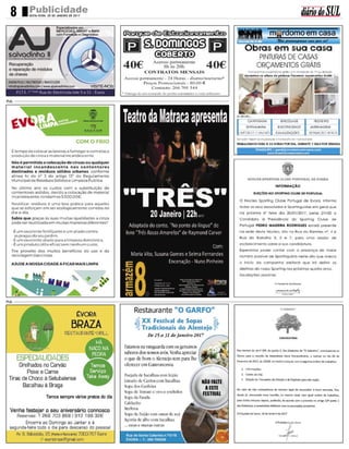 diáriodoSUL8 PublicidadeSEXTA-FEIRA, 20 DE JANEIRO DE 2017
Pub.
Pub.
 