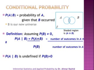 Undefined Event Probability DS221 Lecture 1- Overview of Probability Theory + Robot Movement.ppt