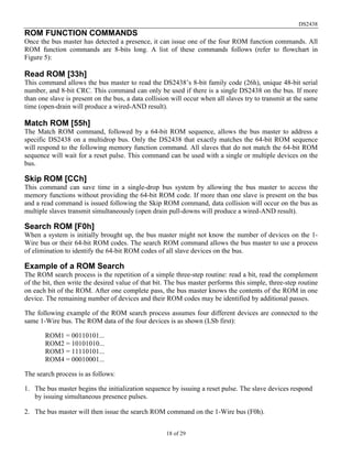 Ds2438 smart battery monitor | PDF