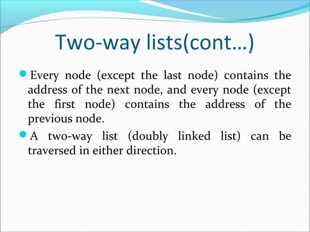 Data Structure and Algorithms Linked List | PPT