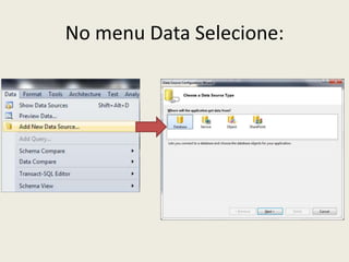 No menu Data Selecione:
 