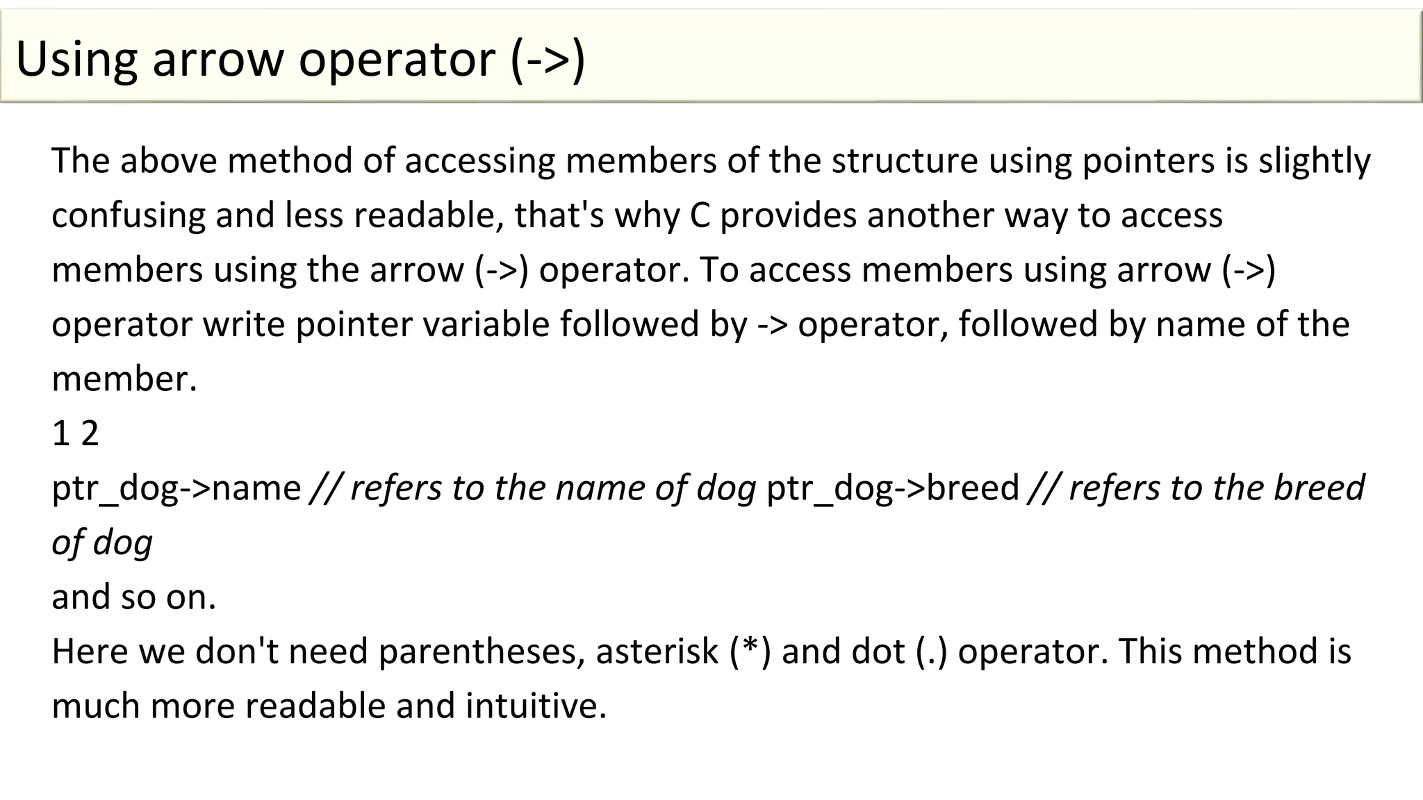 Introduction to Data Structure : Pointer | PPTX