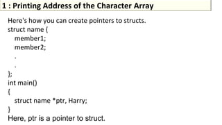 Introduction to Data Structure : Pointer | PPTX