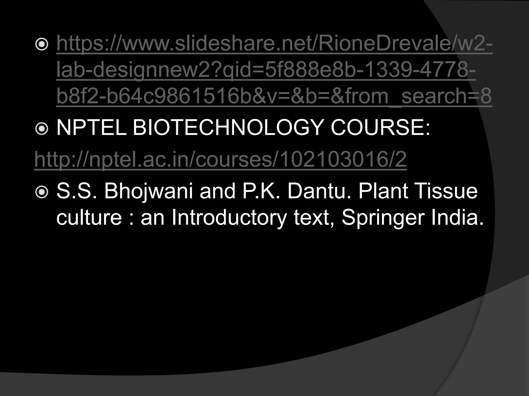 4068 plant tissue culture lab design | PPTX