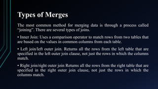 Data Preprocessing- Feature Selection and Merging. | PPTX