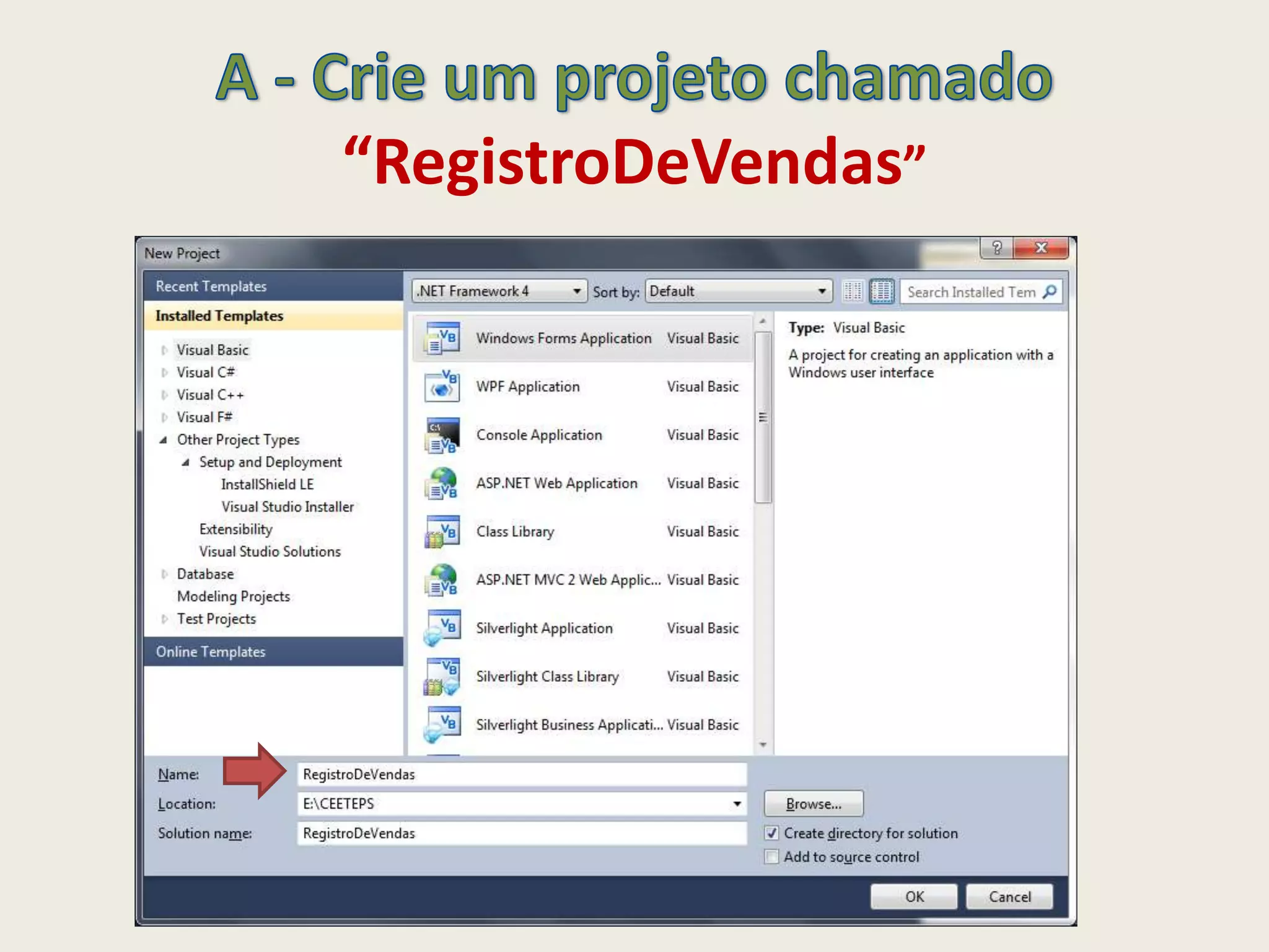 “RegistroDeVendas”