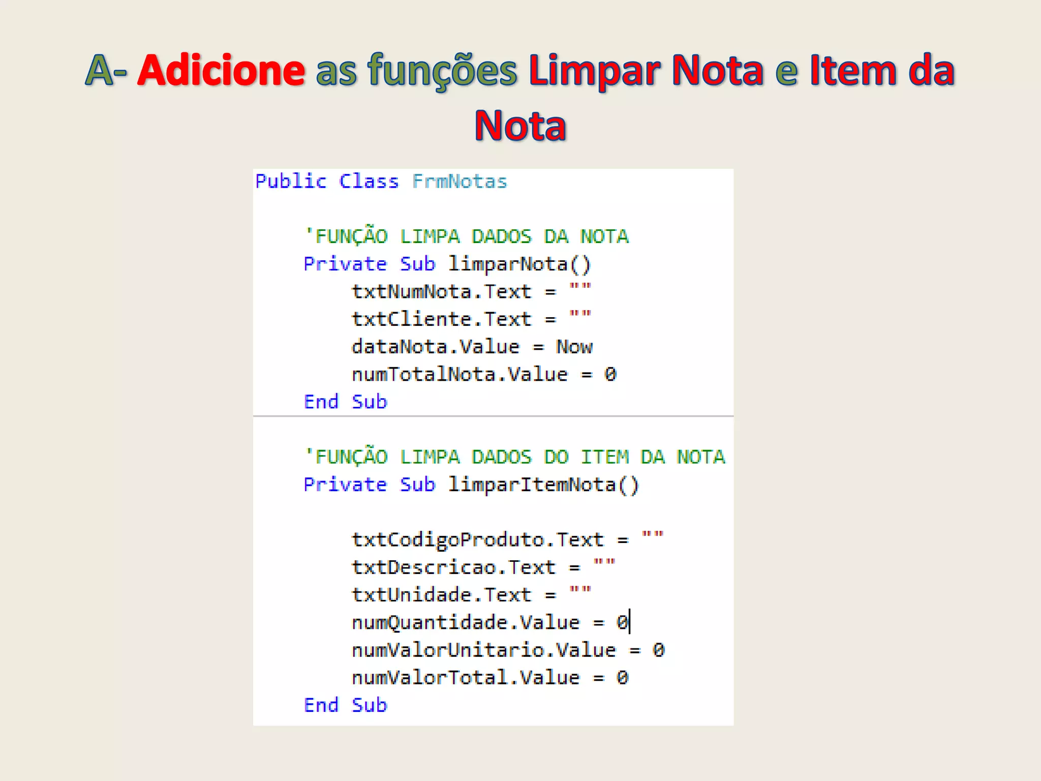 Visual Basic 2010 - Criando uma aplicação de Controle de Notas