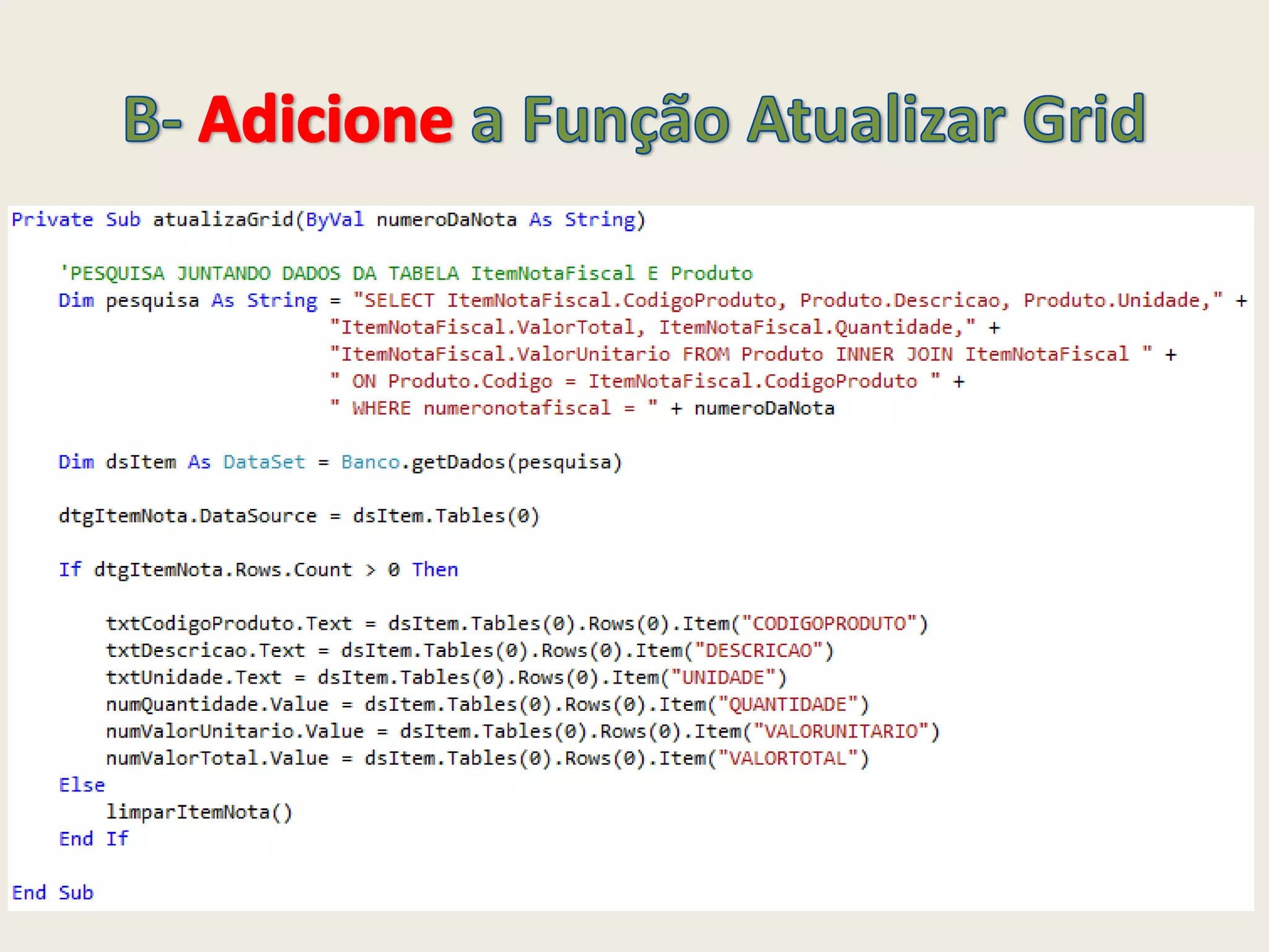Visual Basic 2010 - Criando uma aplicação de Controle de Notas