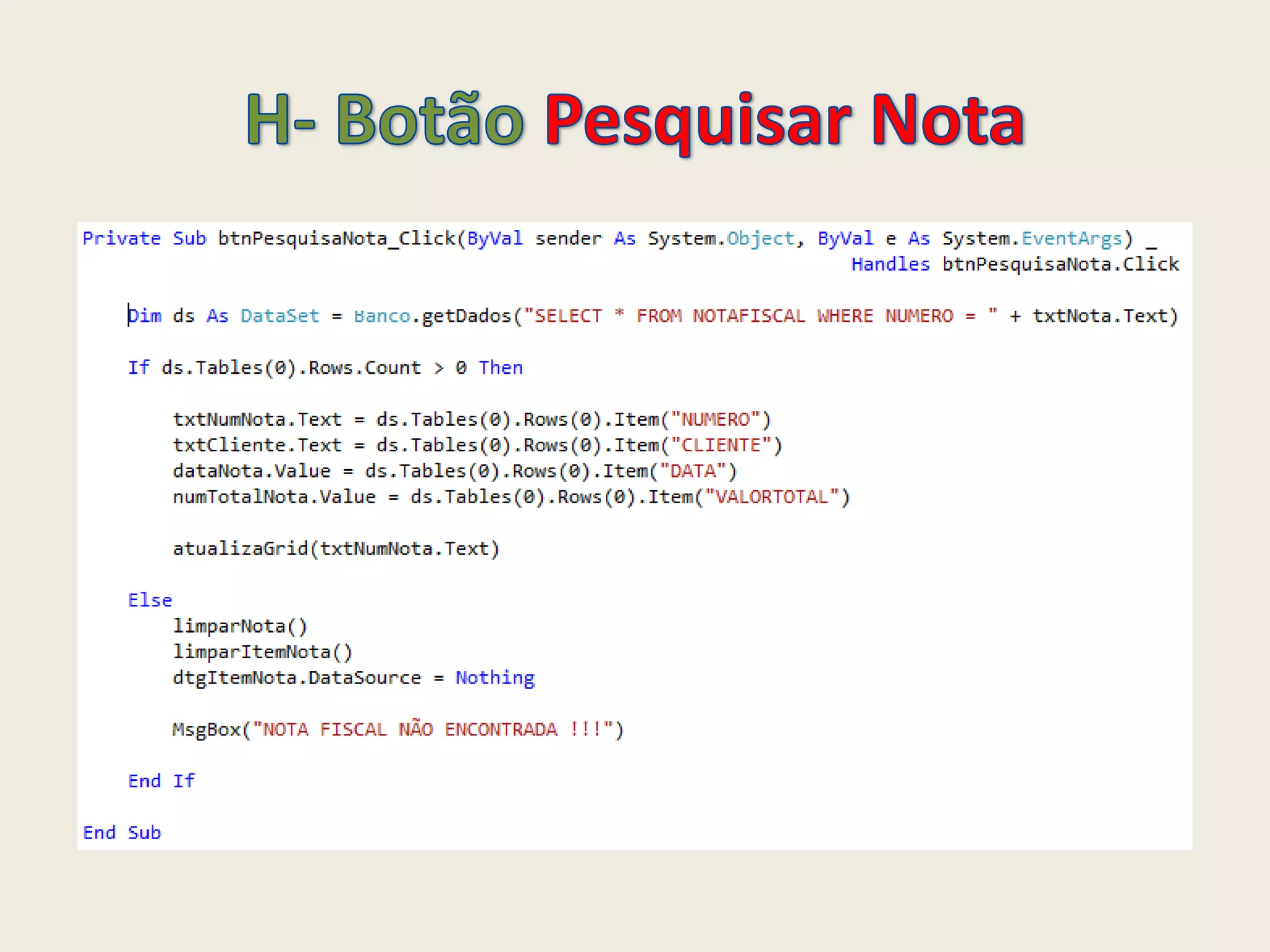 Visual Basic 2010 - Criando uma aplicação de Controle de Notas