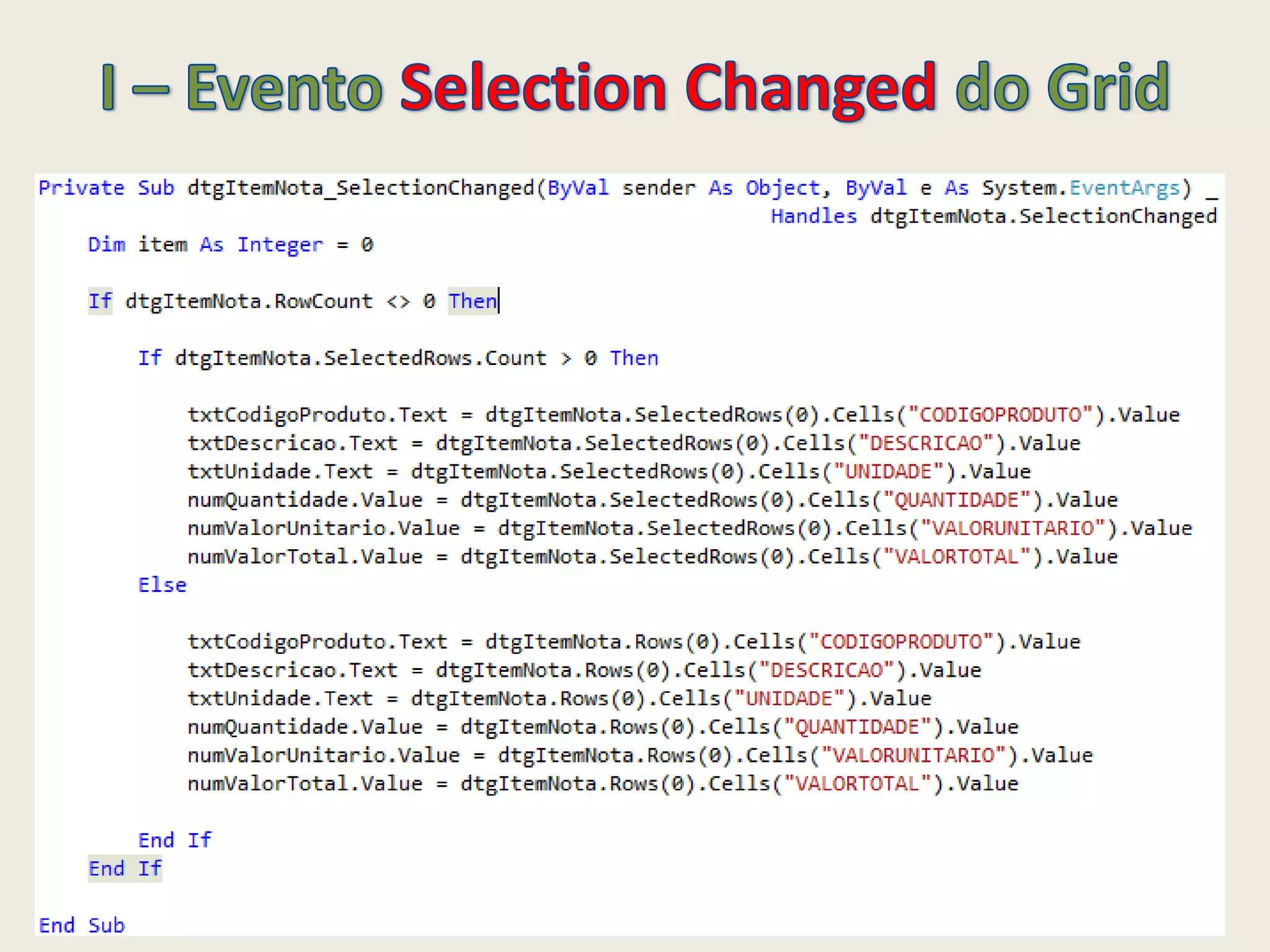 Visual Basic 2010 - Criando uma aplicação de Controle de Notas
