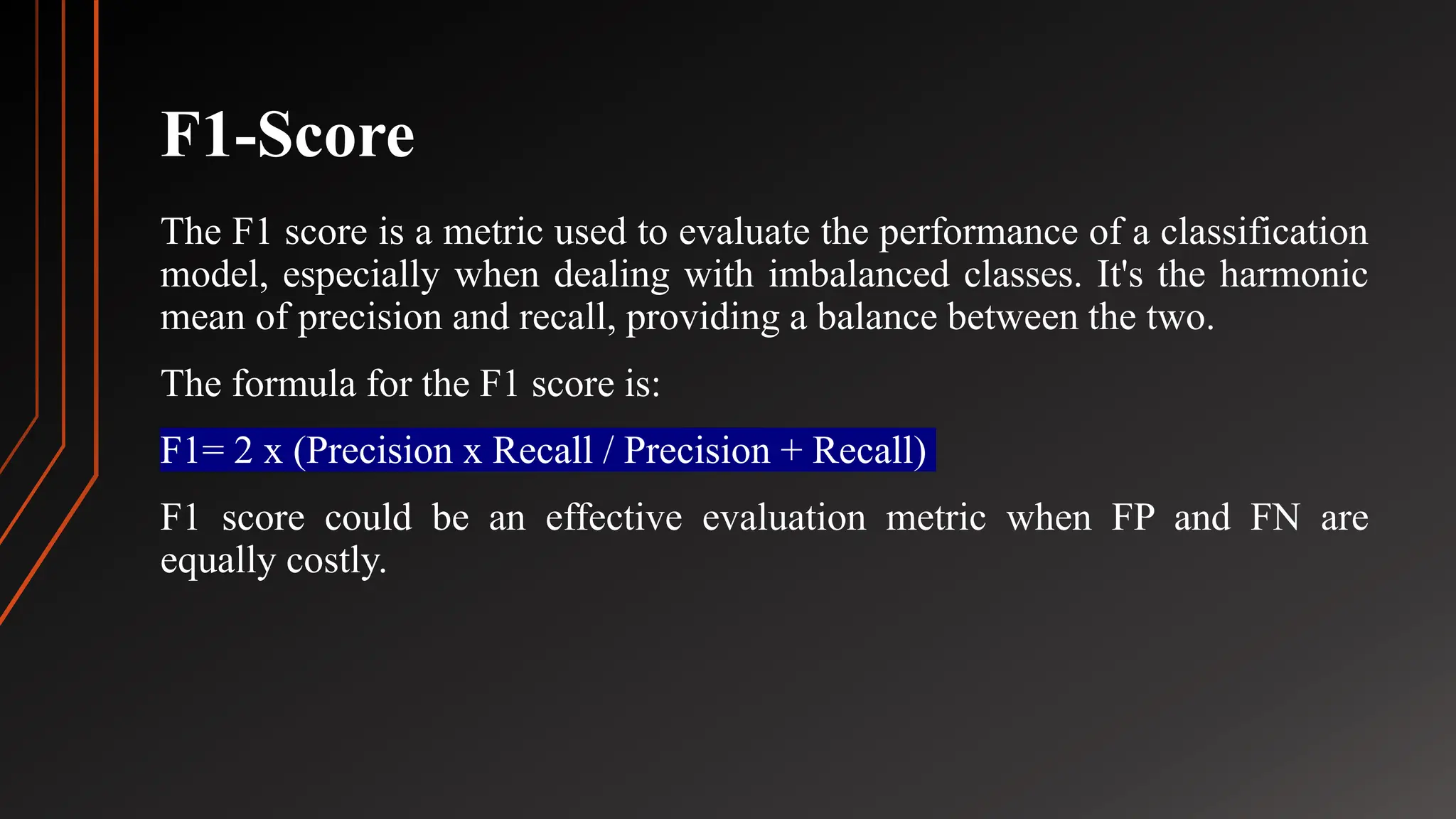 Model Evaluation Matrix: Confusion Matrix, F1 Score, ROC curve AUC ...