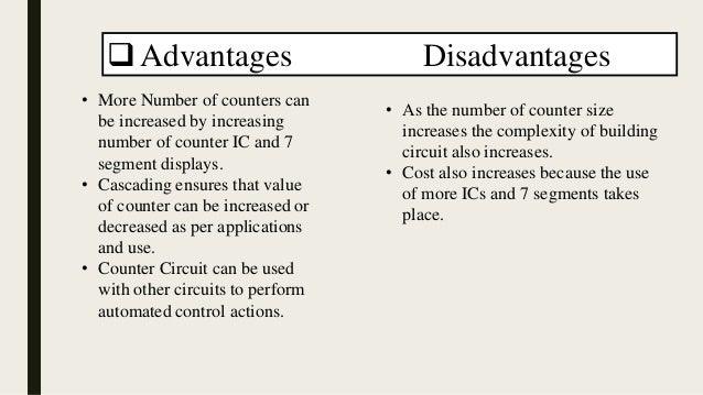 what are the disadvantages of seven-segment display