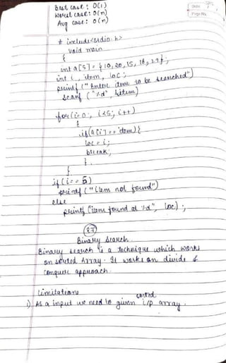 DSA Handwritten Notes (using C/C++ examples).pdf