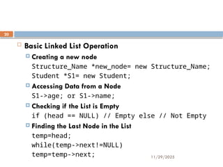 DSA-Chapter 4 - Linked List - Student.pptx