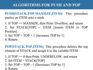DSA-PPT-UNIT-2 data structures and algorithm | PPT