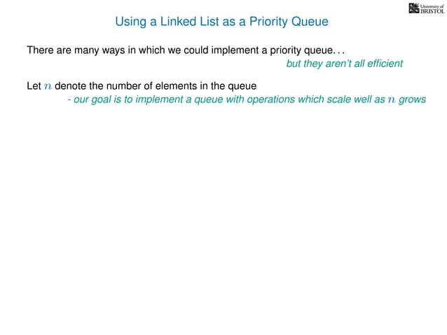 Shortest Paths Part 1: Priority Queues and Dijkstra's Algorithm | PDF