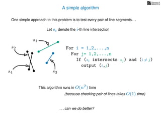 Line Segment Intersections | PDF