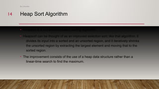 Data operatons & searching and sorting algorithms | ODP