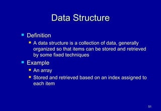 មេរៀនៈ Data Structure and Algorithm in C/C++ | PPT