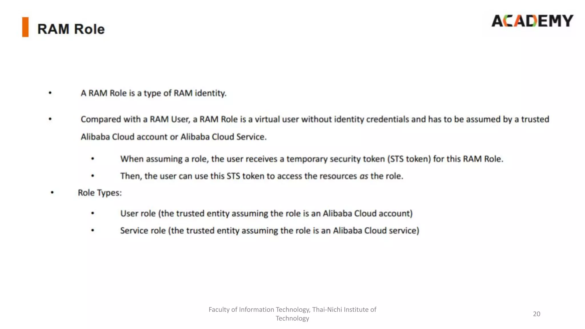 Faculty of Information Technology, Thai-Nichi Institute of
Technology
20
 