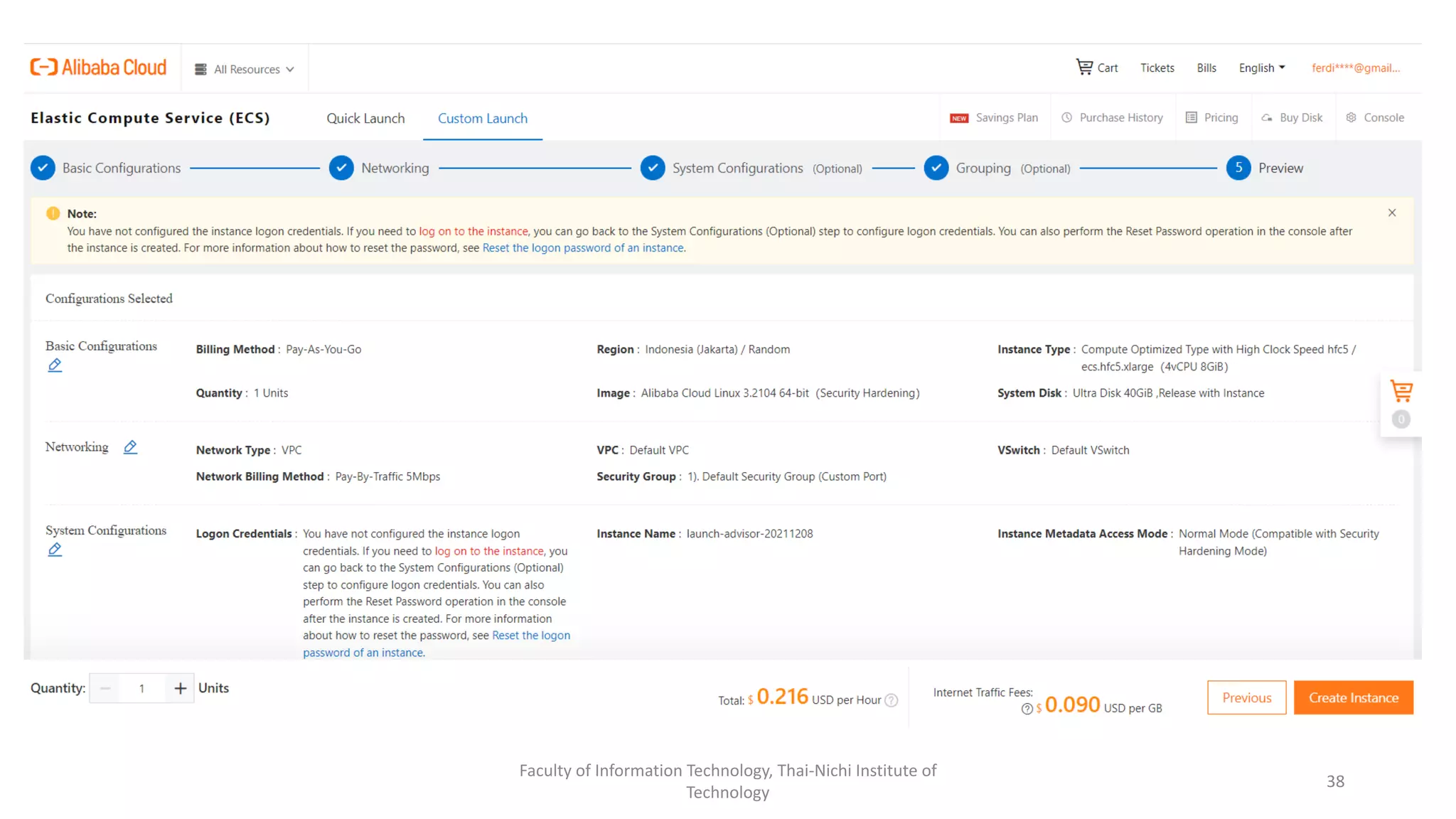 Faculty of Information Technology, Thai-Nichi Institute of
Technology
38
 
