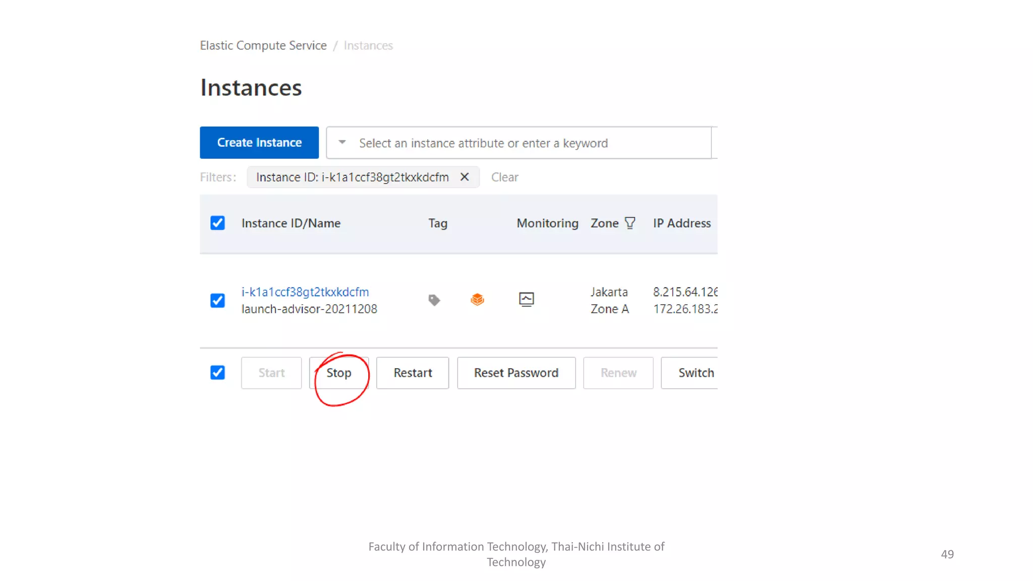 Faculty of Information Technology, Thai-Nichi Institute of
Technology
49
 