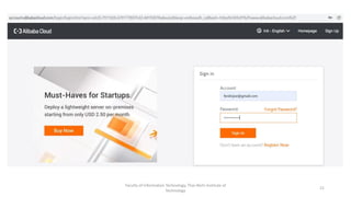 Faculty of Information Technology, Thai-Nichi Institute of
Technology
21
 