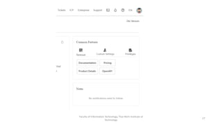 Faculty of Information Technology, Thai-Nichi Institute of
Technology
27
 