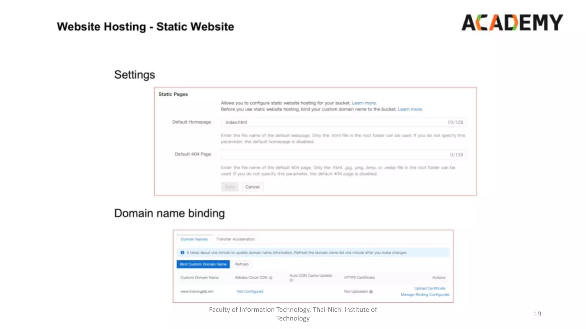 Faculty of Information Technology, Thai-Nichi Institute of
Technology
19
 