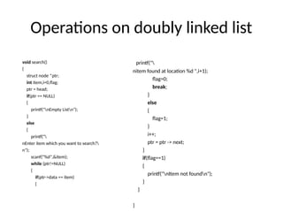 Data structure and algorithm list structures | PPT