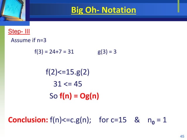 Data Structures and Algorithm Analysis | PPT