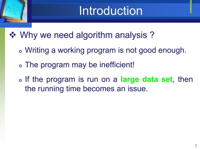 Data Structures and Algorithm Analysis | PPT