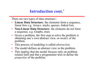 Comprehensive Introduction to Data Structures and Algorithm Analysis | PDF