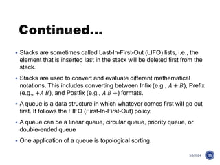 Comprehensive Guide to Linear Data Structures in Data Structures ...