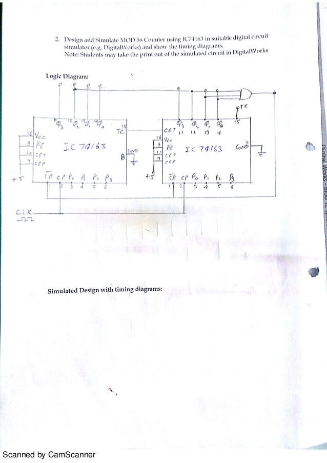 digital electronics lab manual for second year B.Tech